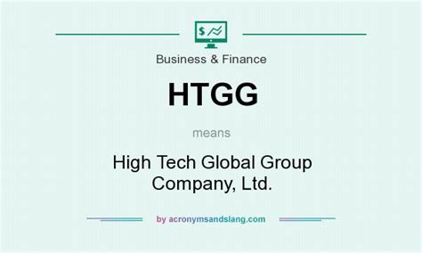 HTGG COMPANY.